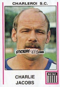 Figurina Charlie Jacobs - Football Belgium 1979-1980 - Panini