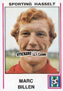 Sticker Marc Billen - Football Belgium 1979-1980 - Panini