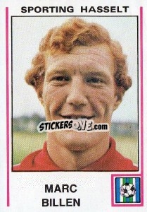Sticker Marc Billen - Football Belgium 1979-1980 n. 195 - Panini