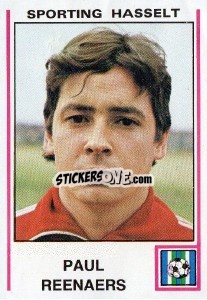 Sticker Paul Reenaers - Football Belgium 1979-1980 n. 198 - Panini