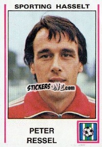 Sticker Peter Ressel - Football Belgium 1979-1980 - Panini
