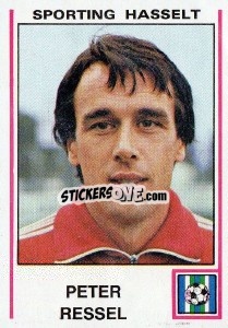 Figurina Peter Ressel - Football Belgium 1979-1980 - Panini