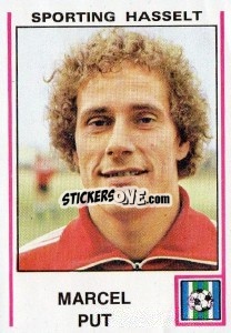 Sticker Marcel Put - Football Belgium 1979-1980 - Panini