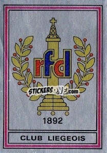 Figurina Badge - Football Belgium 1979-1980 - Panini