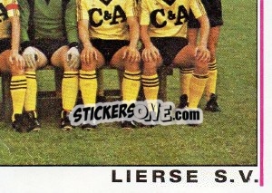 Sticker Team - Football Belgium 1979-1980 n. 228 - Panini