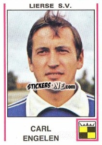 Cromo Carl Engelen - Football Belgium 1979-1980 - Panini