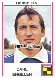 Sticker Carl Engelen - Football Belgium 1979-1980 n. 229 - Panini