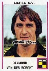 Cromo Raymond van der Borght - Football Belgium 1979-1980 - Panini