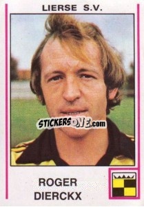 Sticker Roger Dierckx - Football Belgium 1979-1980 - Panini