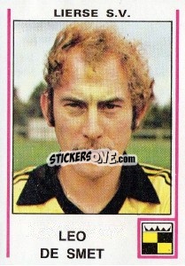 Cromo Leo de Smet - Football Belgium 1979-1980 - Panini