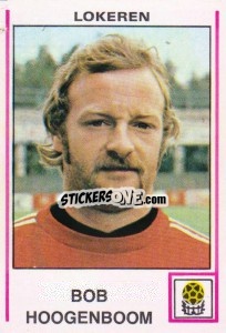 Sticker Bob Hoogenboom - Football Belgium 1979-1980 n. 249 - Panini