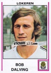 Figurina Bob Dalving - Football Belgium 1979-1980 - Panini