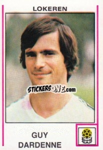 Sticker Guy Dardenne - Football Belgium 1979-1980 - Panini