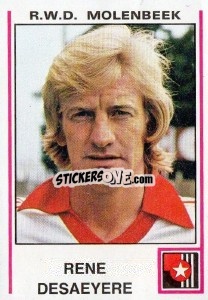 Sticker Rene Desaeyere - Football Belgium 1979-1980 n. 271 - Panini