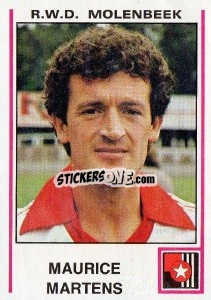 Figurina Maurice Martens - Football Belgium 1979-1980 - Panini