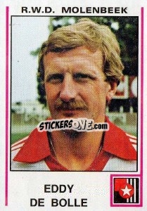 Sticker Eddy de Bolle - Football Belgium 1979-1980 n. 281 - Panini