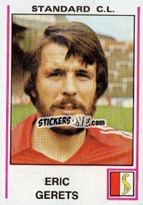 Cromo Eric Gerets - Football Belgium 1979-1980 - Panini
