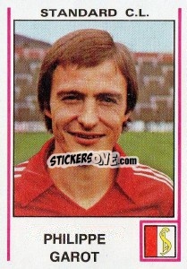 Sticker Philippe Garot - Football Belgium 1979-1980 - Panini
