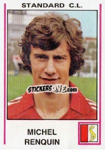 Sticker Michel Renquin - Football Belgium 1979-1980 - Panini
