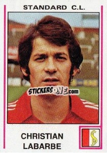 Figurina Christian Labarbe - Football Belgium 1979-1980 - Panini