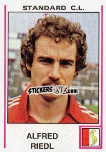 Sticker Alfred Riedl - Football Belgium 1979-1980 - Panini