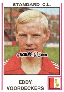 Sticker Eddy Voordecker - Football Belgium 1979-1980 - Panini