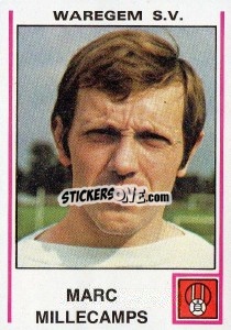 Sticker Marc Millecamps - Football Belgium 1979-1980 n. 312 - Panini