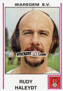 Sticker Rudy Haleydt - Football Belgium 1979-1980 - Panini