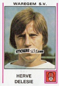 Sticker Herve Delesie - Football Belgium 1979-1980 - Panini