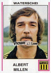 Sticker Albert Millen - Football Belgium 1979-1980 - Panini