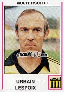 Figurina Urbain Lespoix - Football Belgium 1979-1980 - Panini