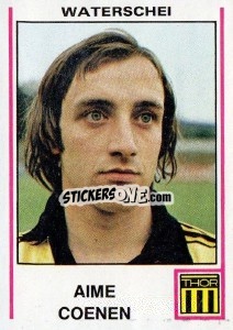 Figurina Aime Coenen - Football Belgium 1979-1980 - Panini