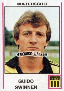 Figurina Guido Swinnen - Football Belgium 1979-1980 - Panini