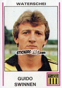Sticker Guido Swinnen - Football Belgium 1979-1980 n. 340 - Panini