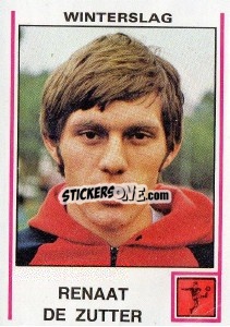 Sticker Renaat de Zutter - Football Belgium 1979-1980 - Panini