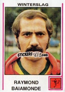 Cromo Raymond Baiamonde - Football Belgium 1979-1980 - Panini