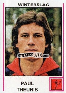 Cromo Paul Theunis - Football Belgium 1979-1980 - Panini