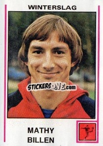 Sticker Mathy Billen - Football Belgium 1979-1980 n. 354 - Panini