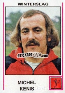 Sticker Michel Kenis - Football Belgium 1979-1980 - Panini
