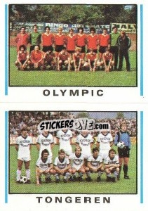 Cromo Team Olympic / Team Tongeren - Football Belgium 1979-1980 - Panini