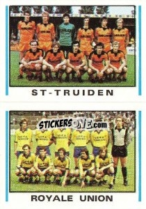 Figurina Team St-Truiden / Team Royale Union - Football Belgium 1979-1980 - Panini