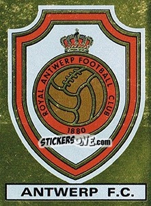 Figurina Badge - Football Belgium 1980-1981 - Panini