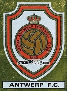 Sticker Badge - Football Belgium 1980-1981 n. 21 - Panini