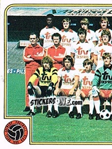 Figurina Team - Football Belgium 1980-1981 - Panini