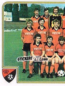 Sticker Team - Football Belgium 1980-1981 - Panini