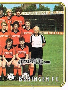 Sticker Team - Football Belgium 1980-1981 - Panini