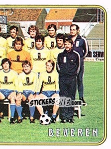 Sticker Team - Football Belgium 1980-1981 n. 95 - Panini