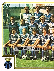 Sticker Team - Football Belgium 1980-1981 n. 112 - Panini