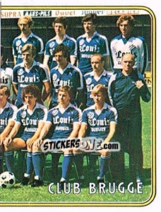 Sticker Team - Football Belgium 1980-1981 - Panini