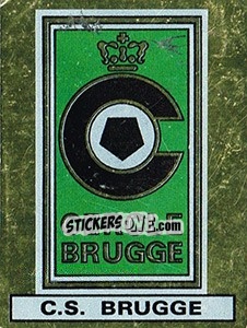 Sticker Badge - Football Belgium 1980-1981 n. 129 - Panini